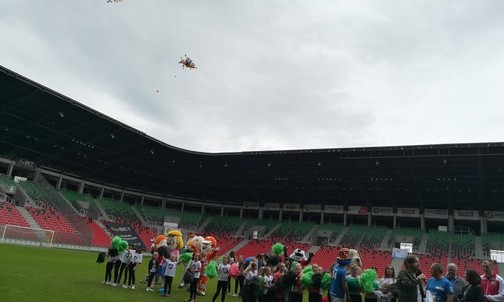 Mecz dla "Świetlikowa" na Stadionie Miejskim w Tychach