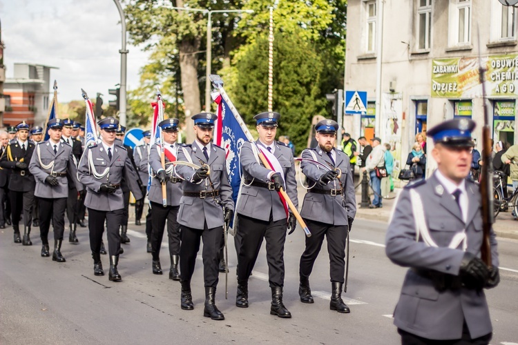 Sztandar dla policji w Ostródzie