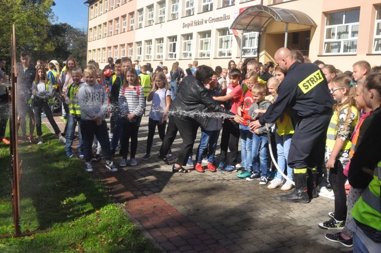 Bezpieczny dzień w Zespole Szkół w Gromniku