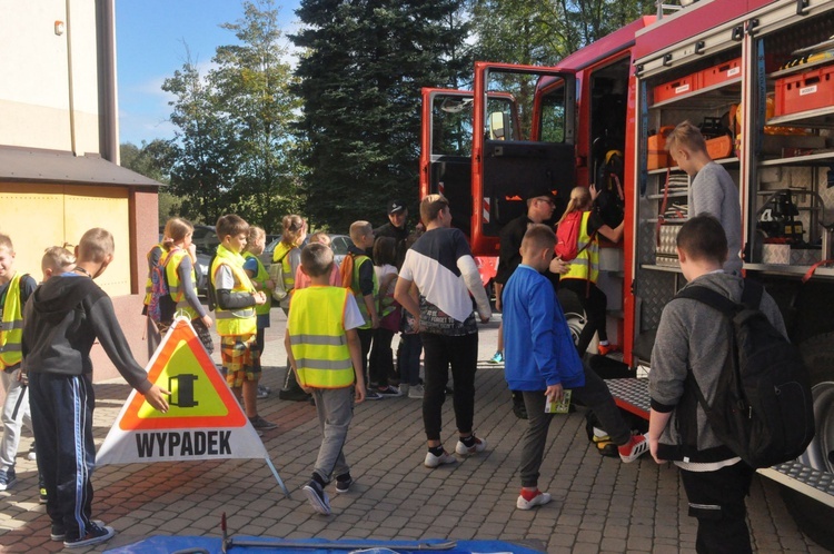 Bezpieczny dzień w Zespole Szkół w Gromniku