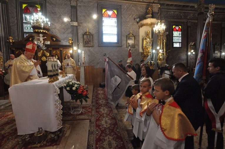 Patron szkoły w Podborzu