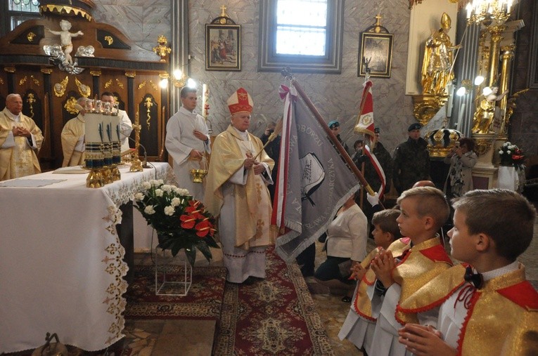 Patron szkoły w Podborzu