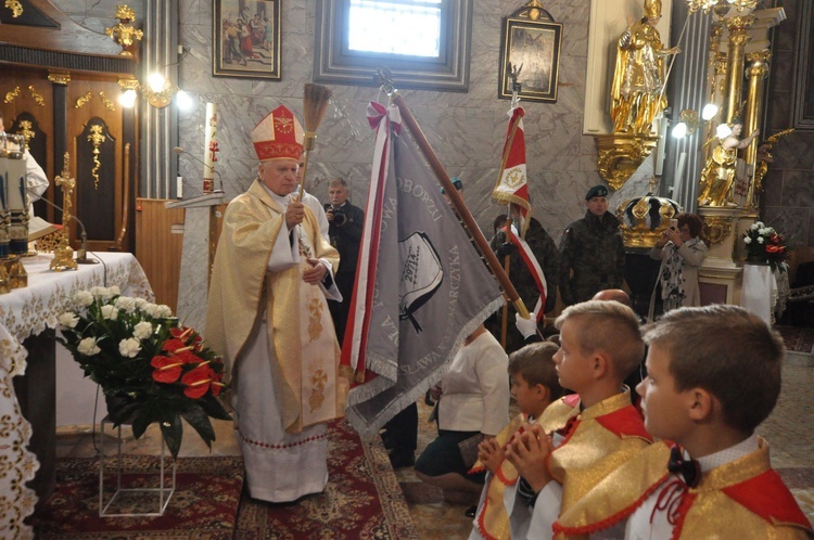 Patron szkoły w Podborzu