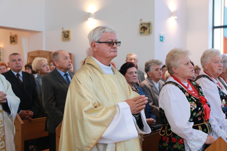 Pobłogosławienie kościoła w Gorzowie k. Chełmka