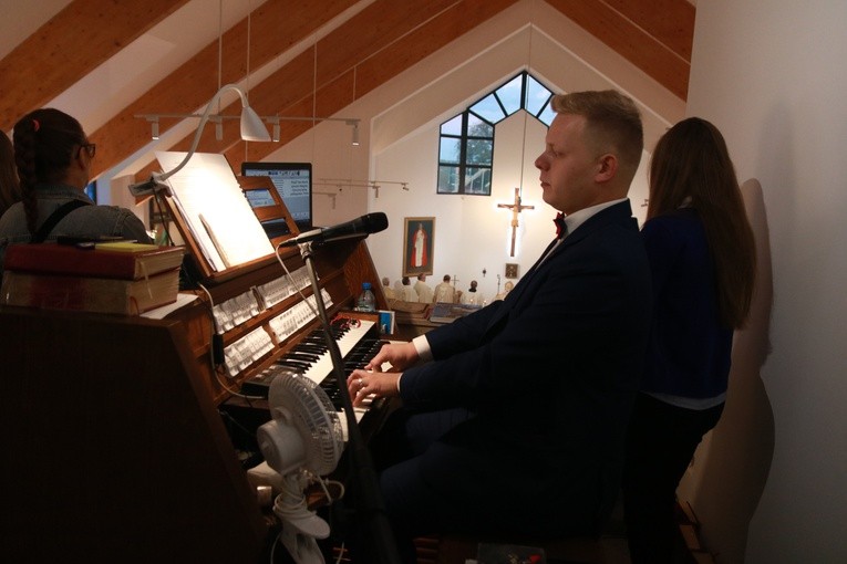 Pobłogosławienie kościoła w Gorzowie k. Chełmka