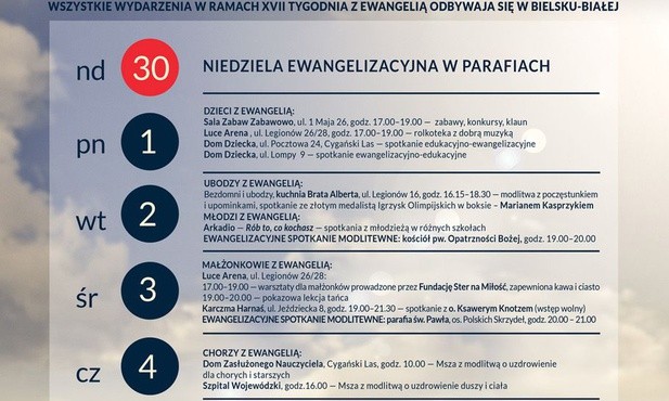 Rozpoczyna się Tydzień z Ewangelią