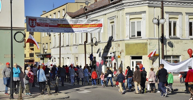 Parada Niepodległości w Płońsku