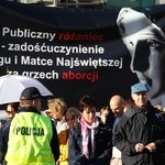 Publiczny różaniec za grzech aborcji w centrum Warszawy