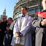 Publiczny różaniec za grzech aborcji w centrum Warszawy