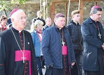 Na czele procesji szli biskupi łowiccy z legatem papieskim w Afryce.
