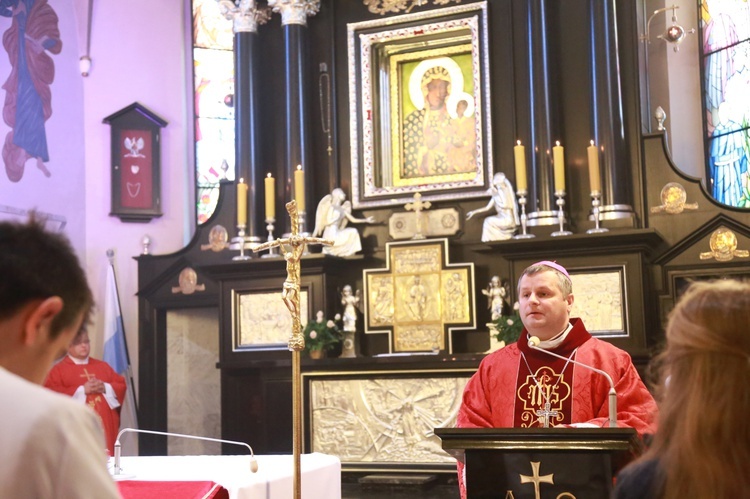 Borzęcin Dolny - nadanie imienia, otwarcie boiska