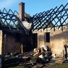 Dom państwa Wroniszewskich spłonął całkowicie. Na szczęście nie było ofiar
