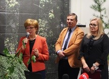 Gości powitała gospodyni miejsca Lucyna Wiśniewska 