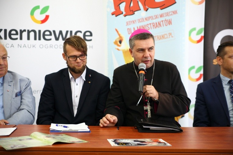 Konferencja prasowa w Skierniewicach