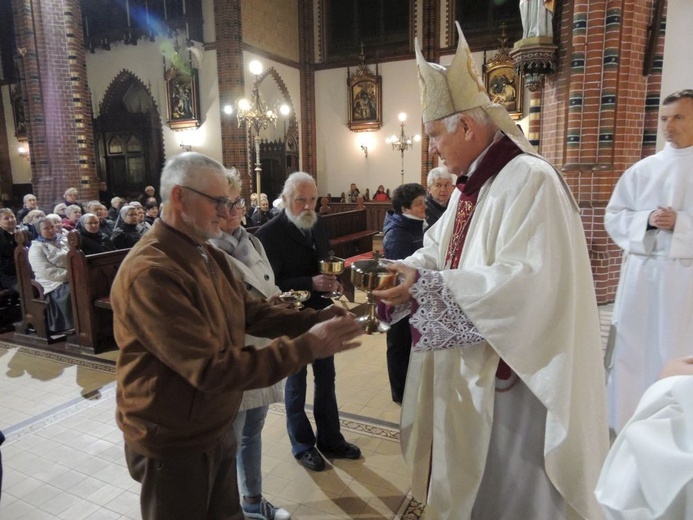 Przyjęcie trzech kanoników do kolegiaty