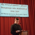 Inauguracja roku akademickiego w WSD w Łowiczu