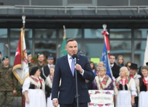 Prezydent mówił o wielkiej historii Ziemi Oświęcimskiej