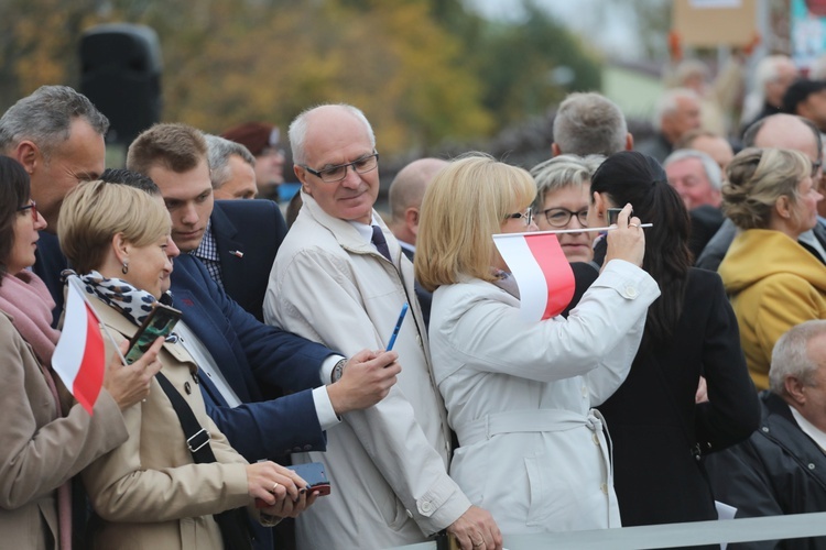 Spotkanie prezydenta Andrzeja Dudy z mieszkańcami Oświęcimia