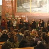 Modlitewna sztafeta młodych w Oświęcimiu
