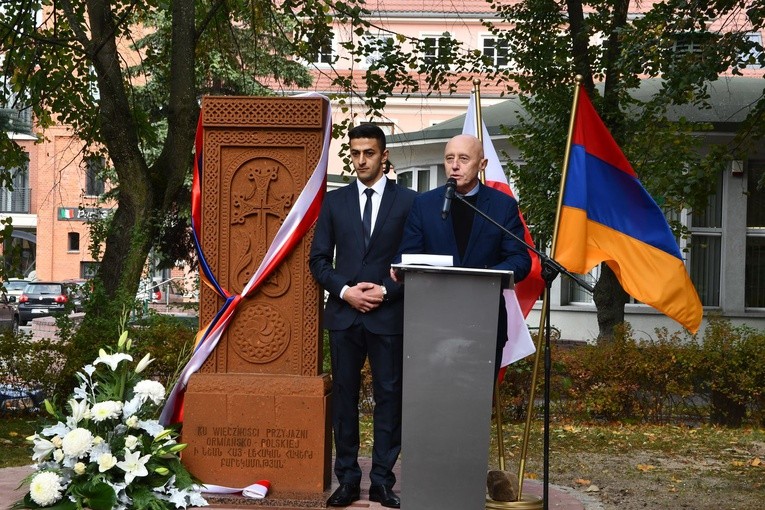 Ormiański chaczkar w Szczecinku
