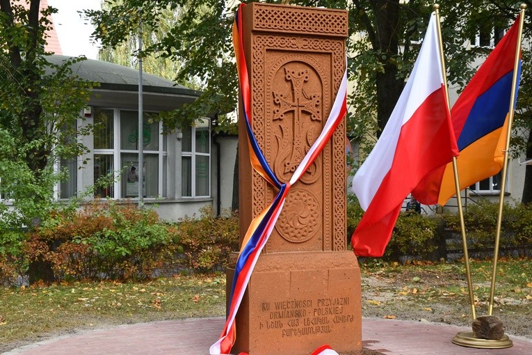 Ormiański chaczkar w Szczecinku