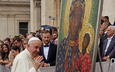 Mozaika do kościoła MB Częstochowskiej