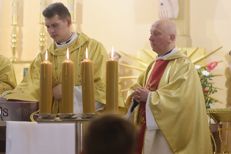 Poświęcenie kościoła pw. św. Faustyny Kowalskiej w Ostródzie