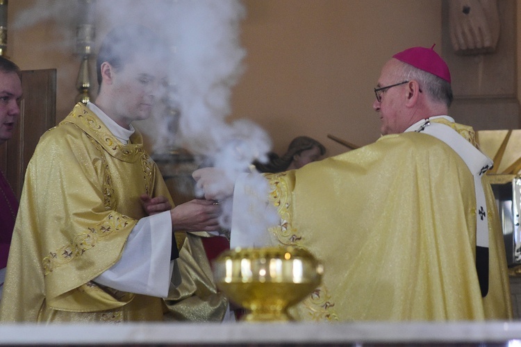 Poświęcenie kościoła pw. św. Faustyny Kowalskiej w Ostródzie