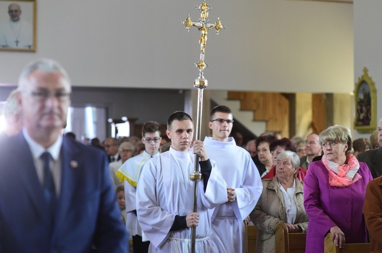 Poświęcenie kościoła pw. św. Faustyny Kowalskiej w Ostródzie