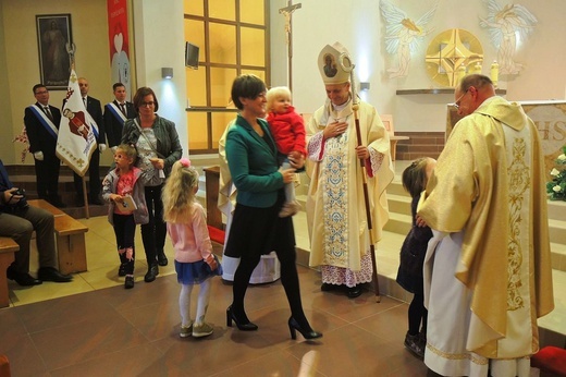Poświęcenie kościoła na Górnym Borze w Skoczowie