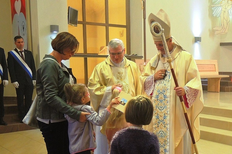 Poświęcenie kościoła na Górnym Borze w Skoczowie