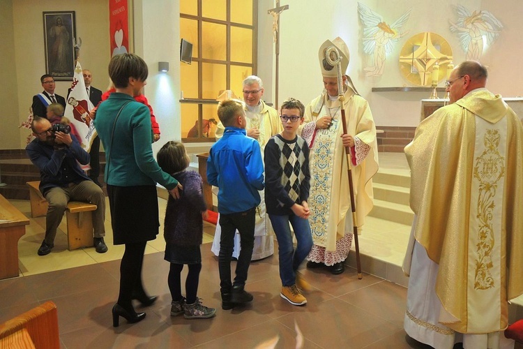 Poświęcenie kościoła na Górnym Borze w Skoczowie