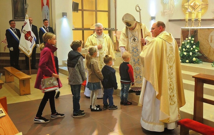 Poświęcenie kościoła na Górnym Borze w Skoczowie