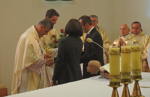 Poświęcenie kościoła na Górnym Borze w Skoczowie