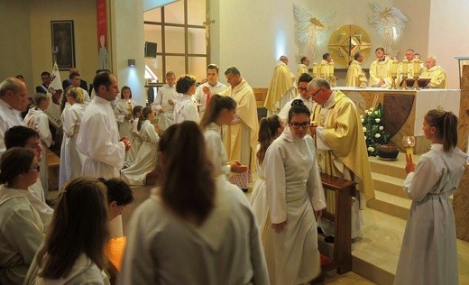 Poświęcenie kościoła na Górnym Borze w Skoczowie