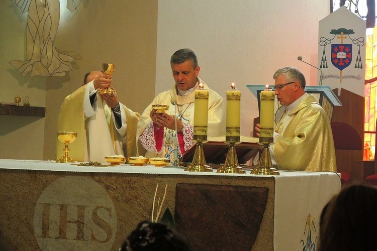 Poświęcenie kościoła na Górnym Borze w Skoczowie