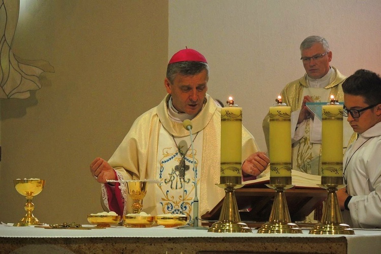 Poświęcenie kościoła na Górnym Borze w Skoczowie