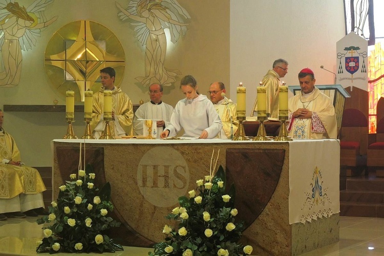 Poświęcenie kościoła na Górnym Borze w Skoczowie