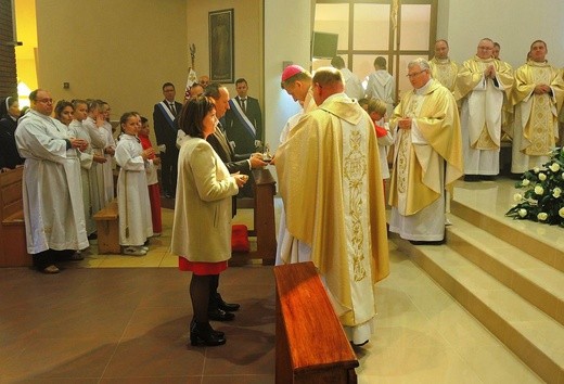 Poświęcenie kościoła na Górnym Borze w Skoczowie