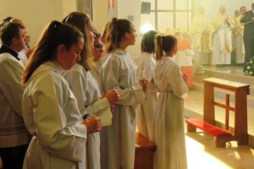 Poświęcenie kościoła na Górnym Borze w Skoczowie