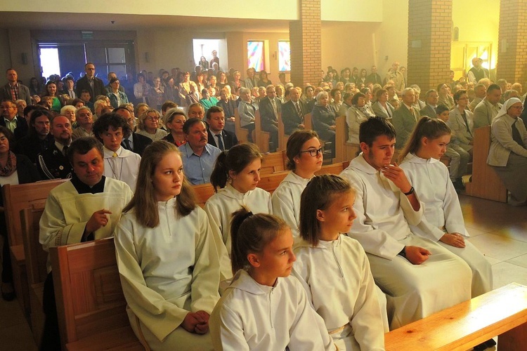 Poświęcenie kościoła na Górnym Borze w Skoczowie