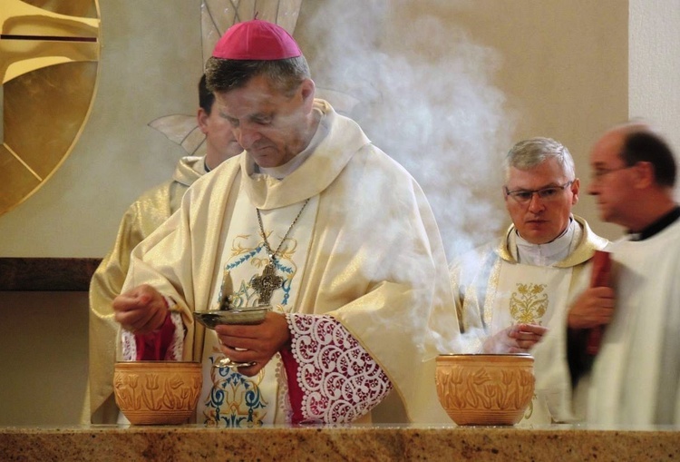 Poświęcenie kościoła na Górnym Borze w Skoczowie