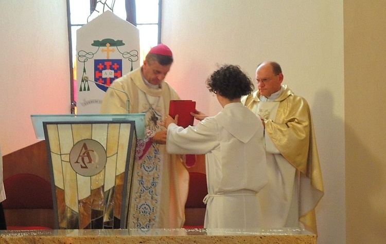 Poświęcenie kościoła na Górnym Borze w Skoczowie