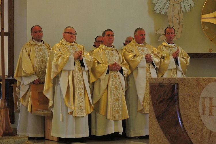 Poświęcenie kościoła na Górnym Borze w Skoczowie