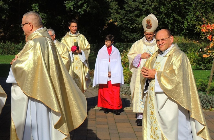 Poświęcenie kościoła na Górnym Borze w Skoczowie