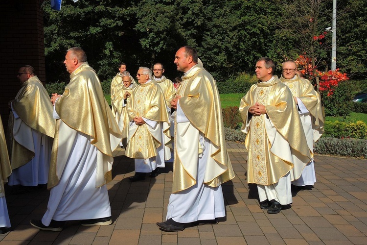 Poświęcenie kościoła na Górnym Borze w Skoczowie