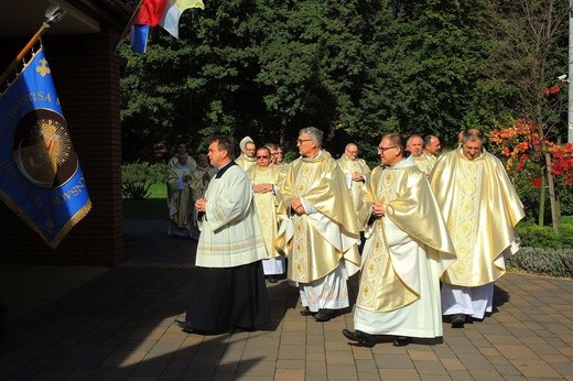 Poświęcenie kościoła na Górnym Borze w Skoczowie