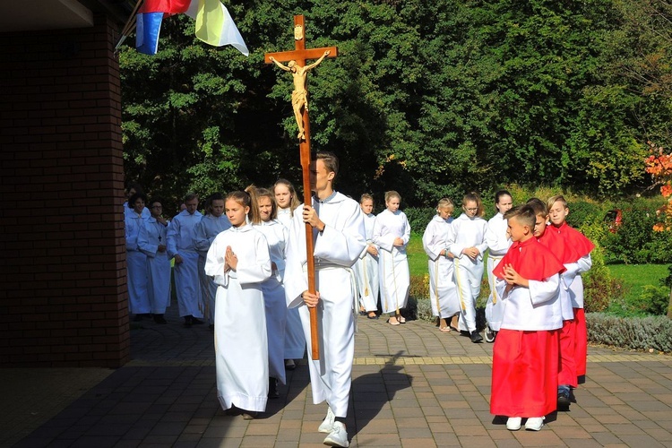 Poświęcenie kościoła na Górnym Borze w Skoczowie