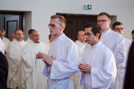 Nowy wystrój kaplicy w śląskim seminarium