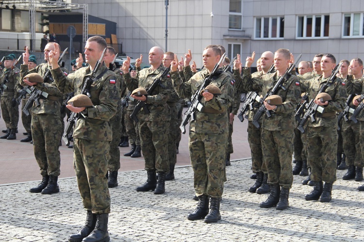 13. Śląska Brygada Obrony Terytorialnej - przysięga